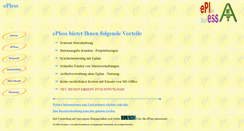 Desktop Screenshot of epless.eat-engineer.de
